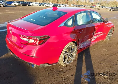2018 Honda Accord Sport 2.0T from USA, damaged, VIN 1HGCV2F32JA041092